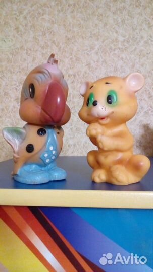 Игрушки резиновые советские СССР