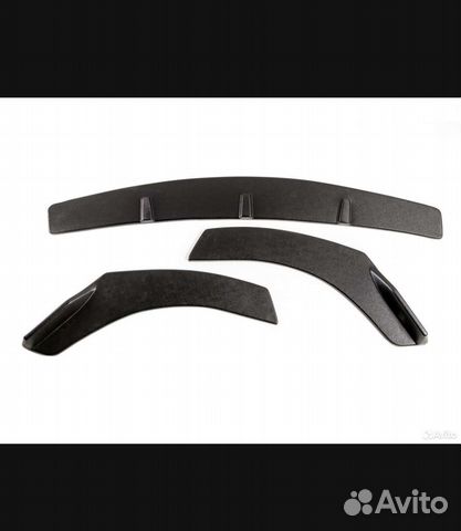 Сплиттер на бампер универсальный