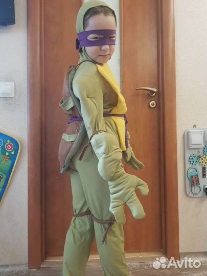 Костюм черепашки ниндзя на рост 130-140см
