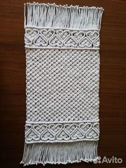 Салфетки 4 штуки, макраме подарок