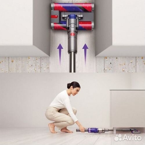 Dyson Omni-Glide lila/nickel