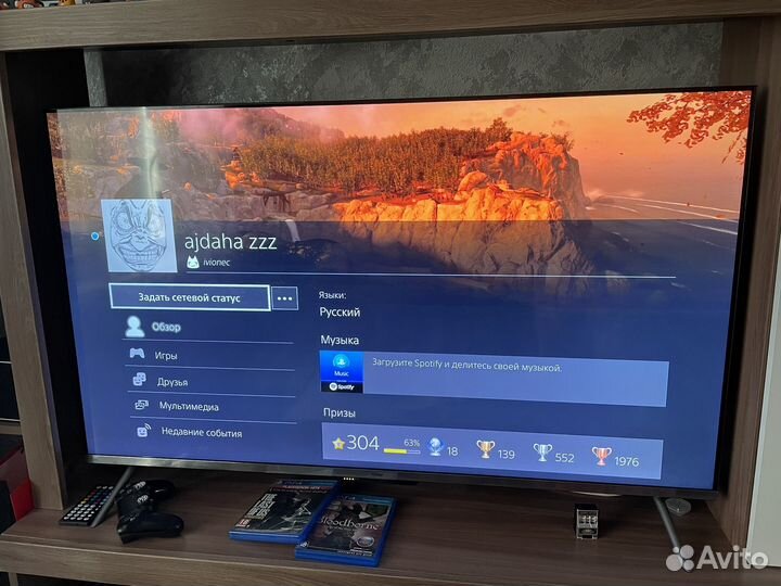 Sony playstation 4 pro с играми