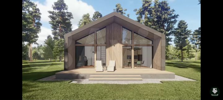 Дом 102,1 м² на участке 7 сот.