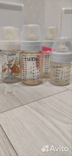 Бутылочки для кормления Avent, Chicco