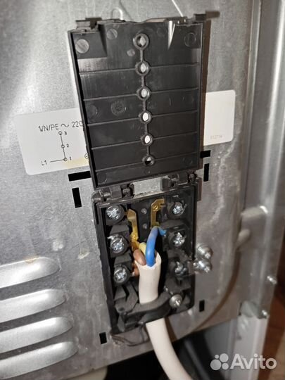 Плита электрическая горение