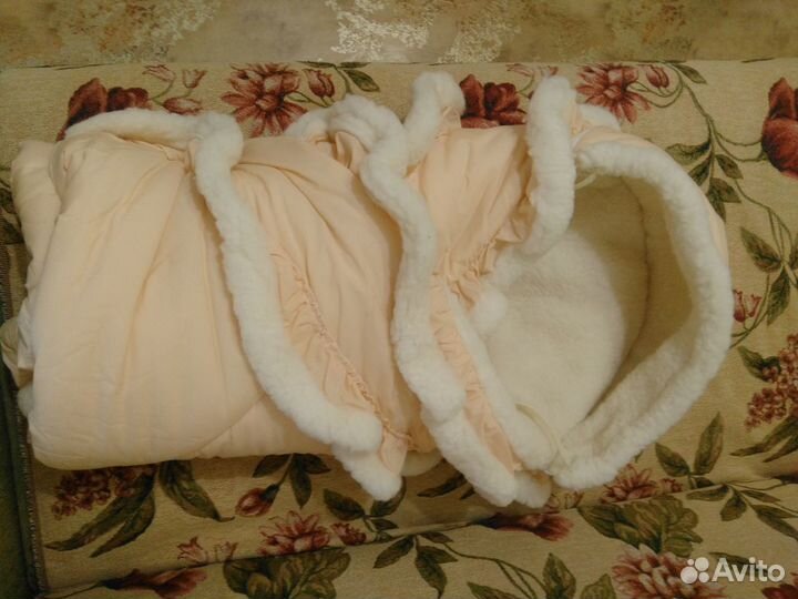 Конверт зимний на выписку