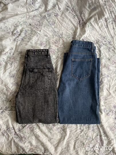 Джинсы женские оверсайз