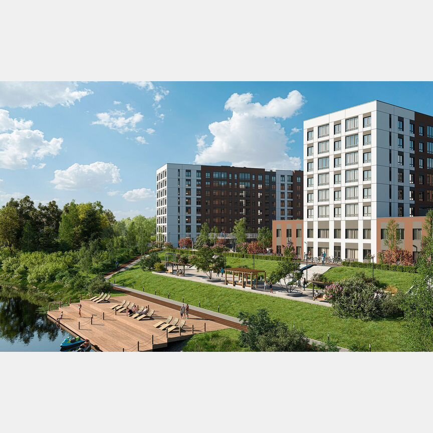 2-к. квартира, 53,6 м², 8/8 эт.