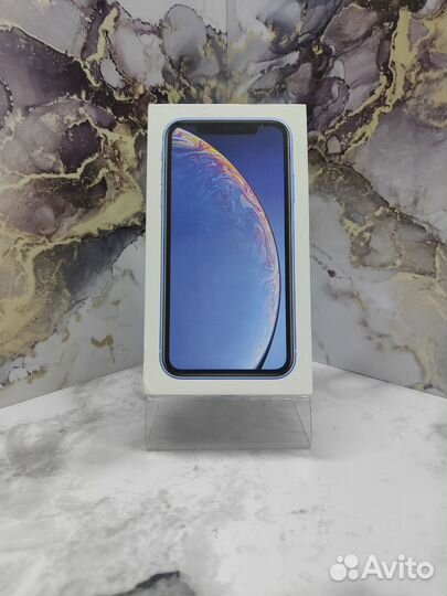 Коробка iPhone Xr Blue 64GB Оригинал