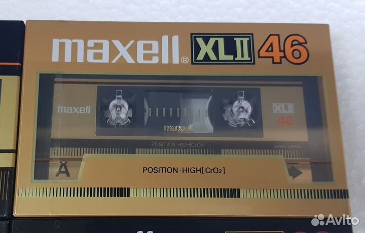 Кассеты Maxell xlii 46/60/90 новые, запечатанные