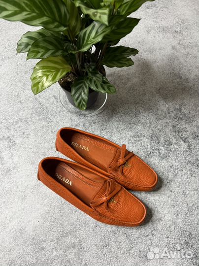 Мокасины Prada / 37 / Оригинал