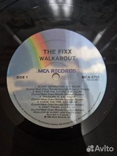 The Fixx – Walkabout