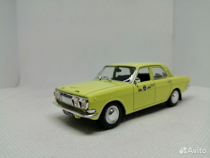 Модель газ-24-01 четырёхфарная «Волга» «такси»