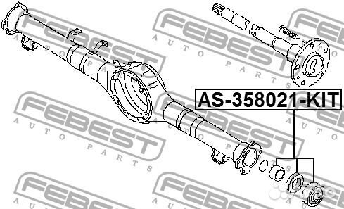 Подшипник полуоси комплект