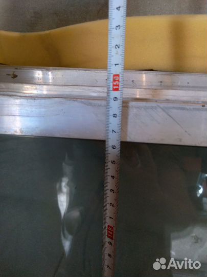 Стеклопакет в алюминии 2 стекла 150х93 для веранды