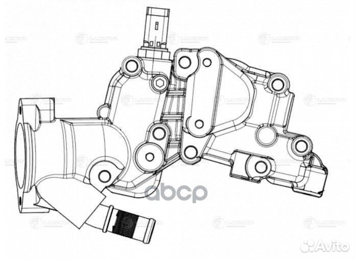 LT 2036 корпус термостата Peugeot 206/307/Part