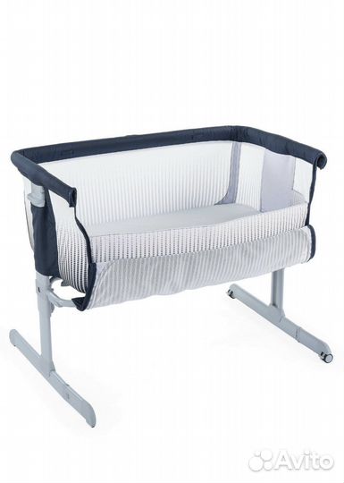 Новая детская кроватка Chicco next to me Air