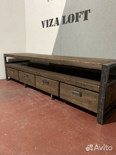 Тумба под тв лофт