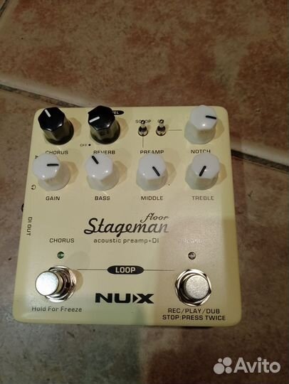 Гитарная педаль эффектов 