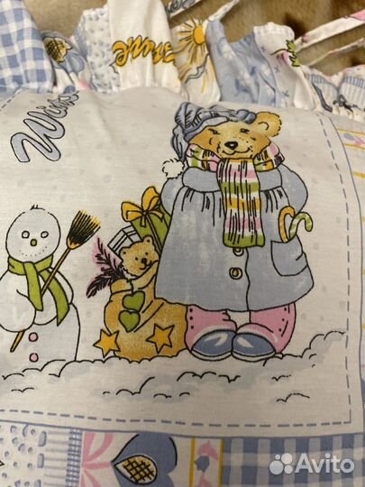 Бортики в детскую кроватку