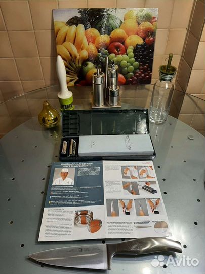 Точилка для ножей Япония. Нож поварской zwilling