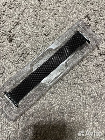 Ремешок apple watch черный 38-40 мм