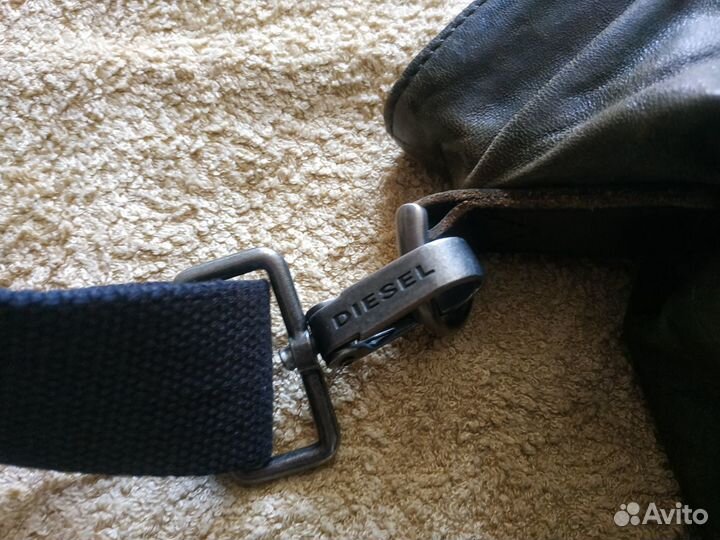 Мужская кожаная сумка Diesel Италия