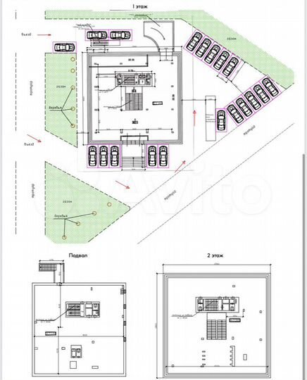 Торговая площадь у метро