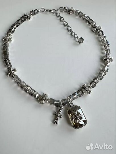 Ожерелье чокер в стиле Chrome Hearts