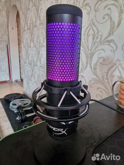 Hyperx quadcast sчерный