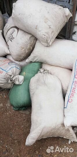 Опилки стружка в мешках