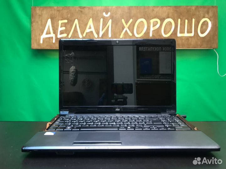 Ноутбук DNS процессор i3/120SSD