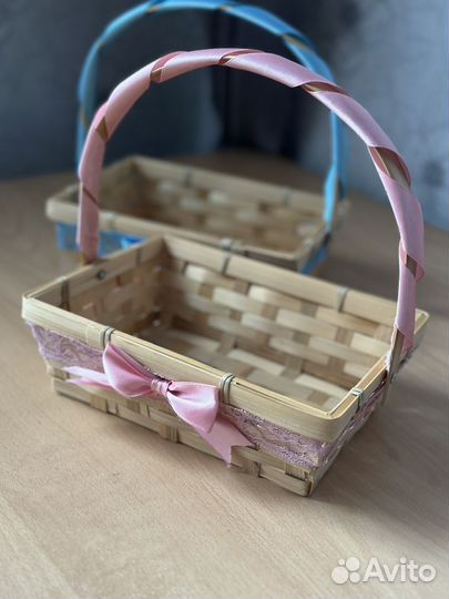 Плетеные корзинки