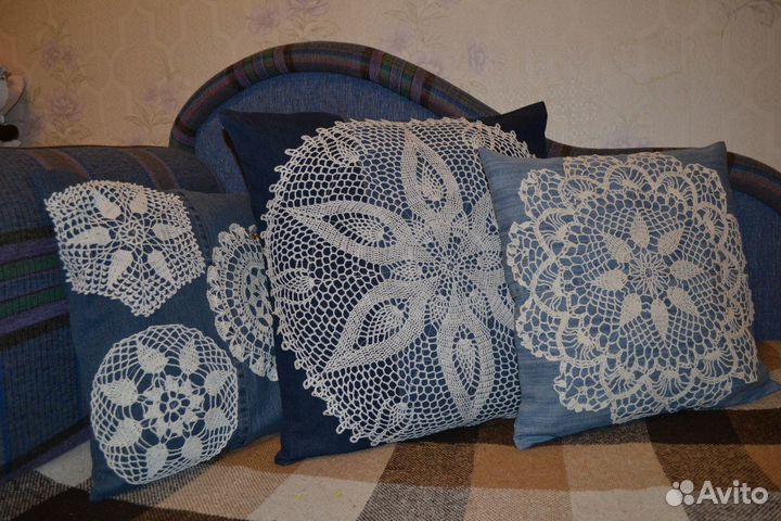 Подушки, салфетки, дорожки винтаж