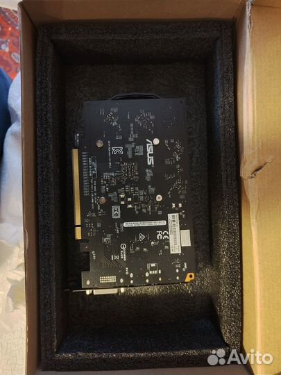 Видеокарта gtx 1050 ti asus 2 gb