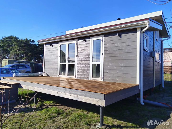 Жилой теплый дом 33 кв.м