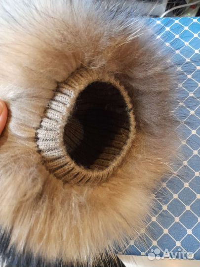 Шапка натуральный мех женская