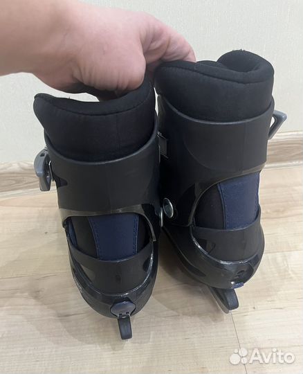Коньки для мальчика раздвижные размер 36-40