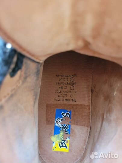 Ботинки демисезонные Brakkies 34 размер