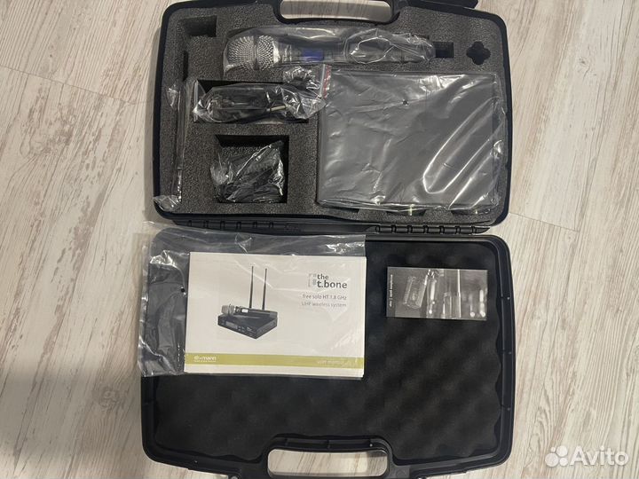 Микрофонt.Bone free solo HT 1.8 с радиосистемой