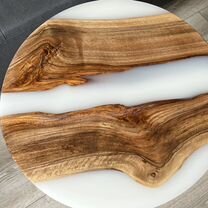 Журнальный стол из эпоксидной смолы и дерева, Белорецк