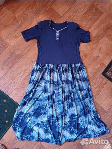 Красивое трикотажное платье