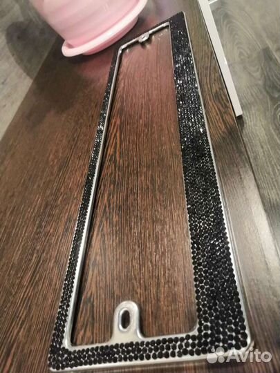 Рамки гос номера со стразами