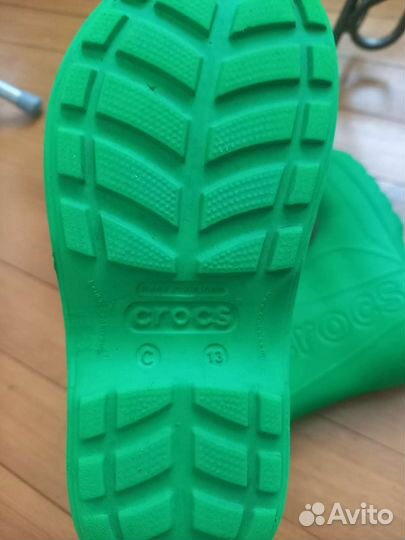 Резиновые сапоги crocs c13