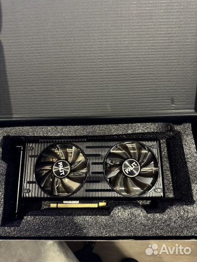 Видеокарта RTX 3060ti Palit 8gb Dual