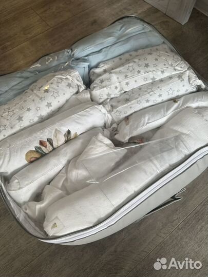 Комплект постельного белья в детскую кроватку