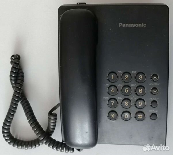 Стационарный телефон Panasonic KX-TS2350RUB