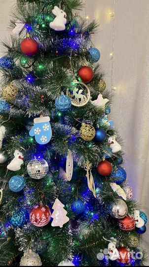 Елка искусственная заснеженная