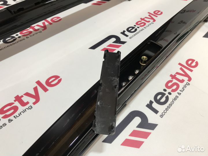 Рейлинги Toyota RAV4 (XA50) с18г Черные