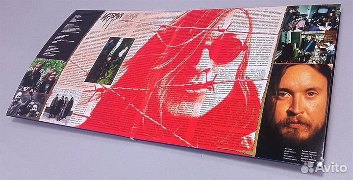 Виниловая пластинка гр.об. - Легенды русского рока